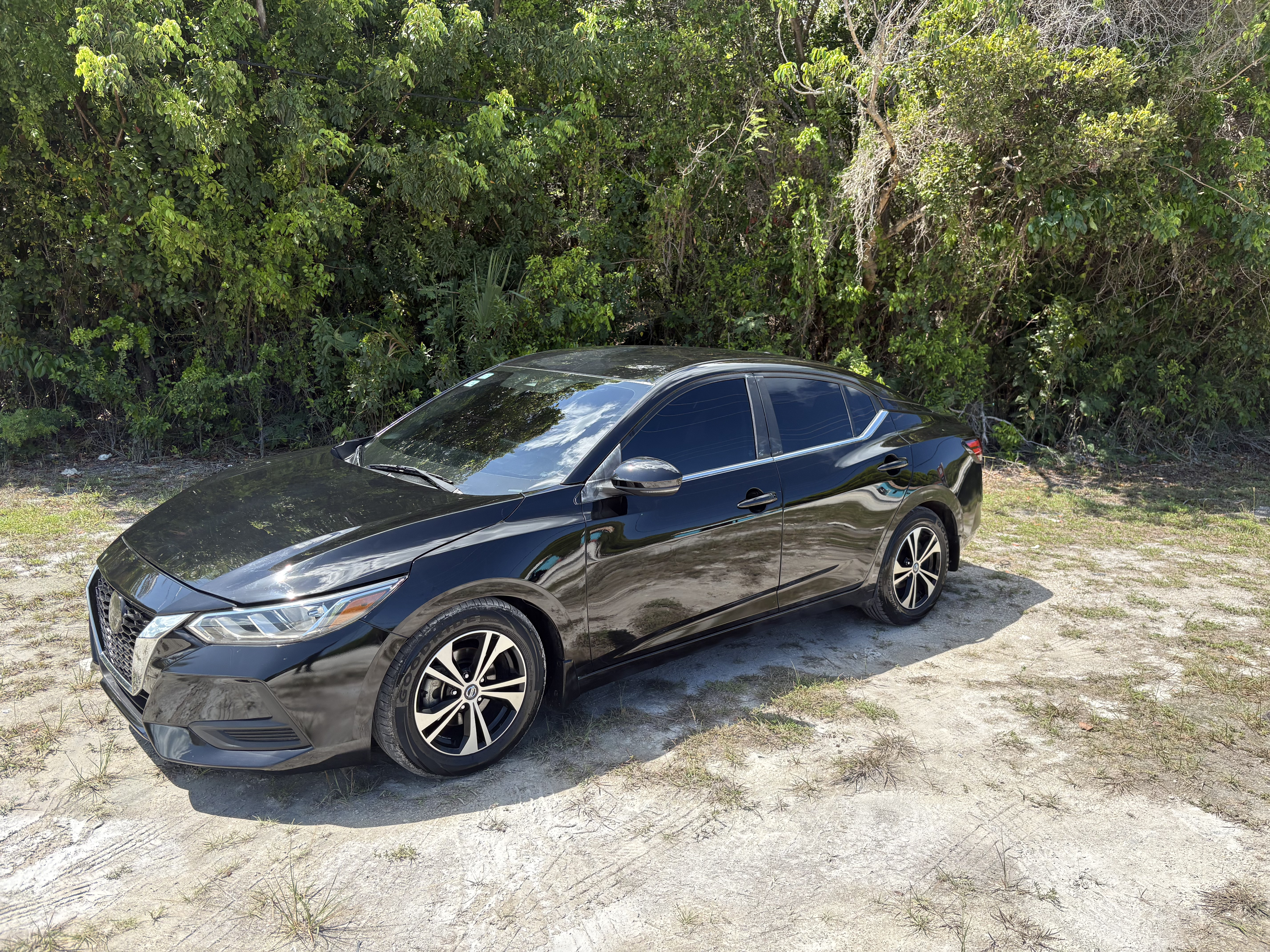 2021 Nissan Sentra SV — driver side profile